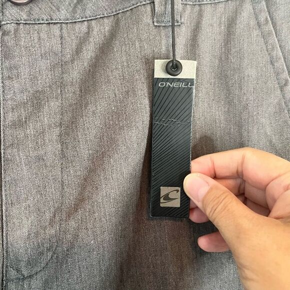 O'Neill NWT Flat Front Straight Fit Hi Rise Pocket Lightweight Trouser Pants - Picture 11 of 13